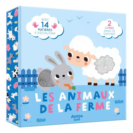 Coffret 2 livres les animaux de la ferme - AUZOU 9791039515894 9791039515894