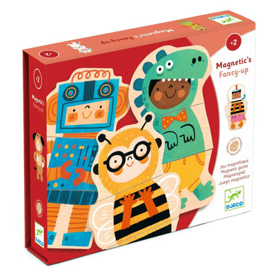 coffret 24 pieces magnetique Fancy-up - DJECO DJ03128 3070900031289