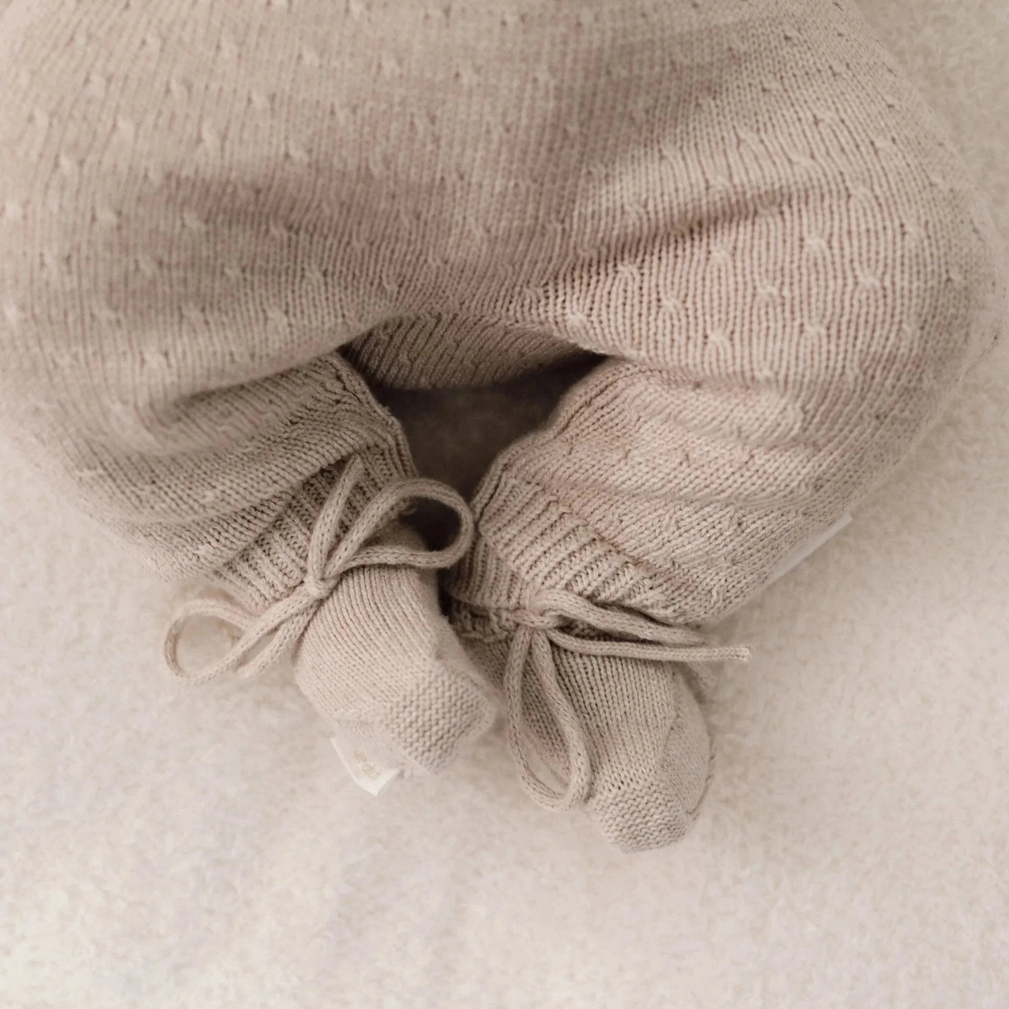 Combinaison tricoté beige - Little Dutch CL24224002 8720847027658