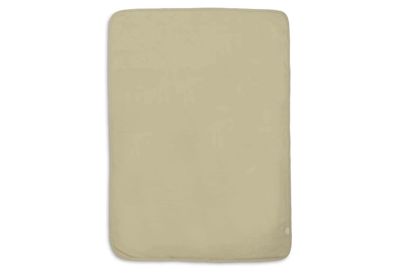 Couverture Berceau 75x100cm Basic Jersey/Sherpa soft matcha- JOLLEIN