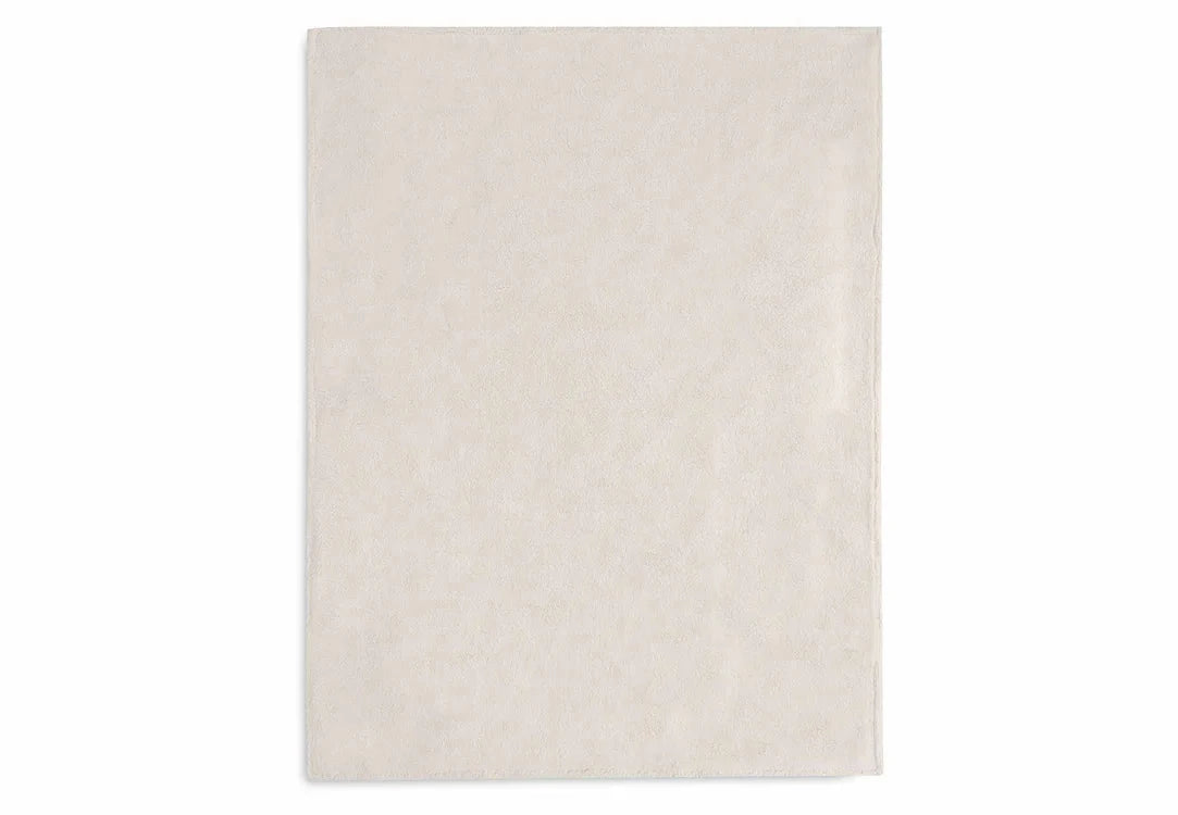 Couverture Berceau 75x100cm Check Knit Oatmeal/Teddy Fleece - JOLLEIN 517-511-68040 8717329386716