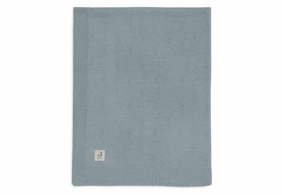 Couverture Berceau 75x100cm Cosy Knit sea green - JOLLEIN 516-511-68032 8717329386570