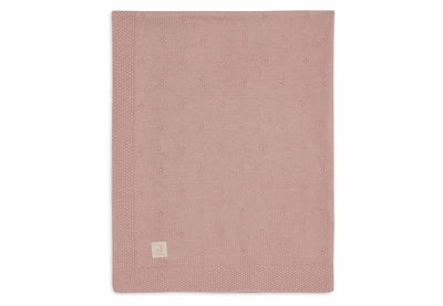 Couverture Berceau 75x100cm Cosy Knit wild rose - JOLLEIN 516-511-68031 8717329386563