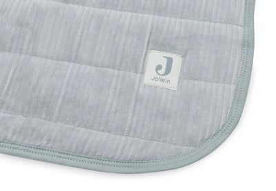 Couverture Berceau 75x100cm Velvet Rib sea green - JOLLEIN 516-511-68113 8717329395664