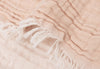 Couverture berceau fringe moonstone/ivory - JOLLEIN 521-511-68012 8717329380899