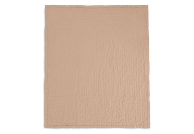 Couverture Berceau Gaze De Coton 75x100cm Jacquard Biscuit - JOLLEIN 521-511-68089 8717329393523