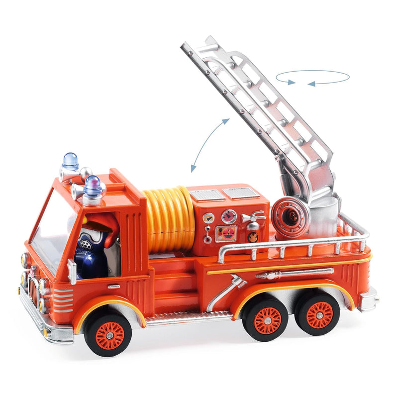 Crazy motors voiture captain fire - DJECO DJ05469 3070900054691