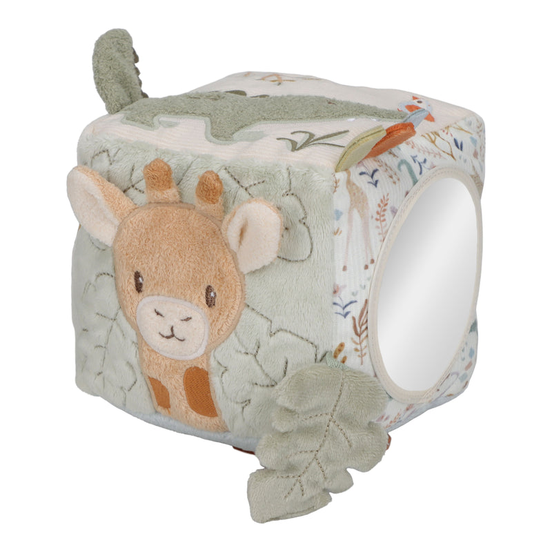 Cube d'activités soft Safari Friends - LITTLE DUTCH
