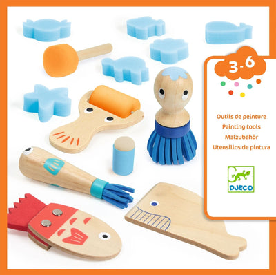 Curieux outils pour peindre - DJECO DJ09014 3070900090149