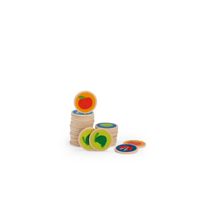 Domino jardin en bois Les Popipop - MOULIN ROTY 661313