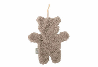 Doudou attache tétine teddy bear olive green - JOLLEIN 031-562-68062 8717329388802