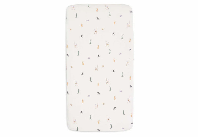 Drap housse 60x120 coton jersey jungle jambo - Jollein 511-507-67090 8717329388321