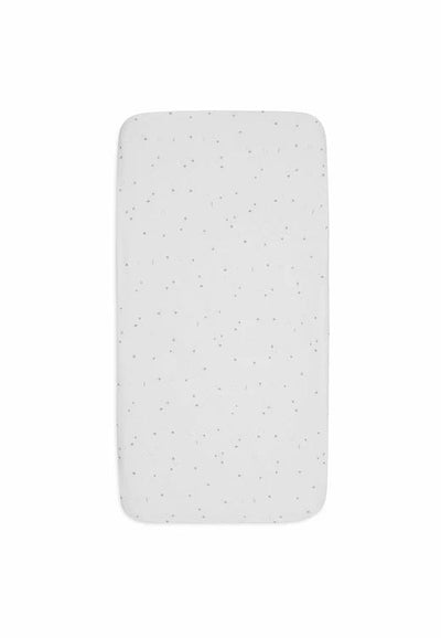 Drap housse 60x120 coton jersey Twinkling Sea Green - Jollein 511-507-67102 8717329388338