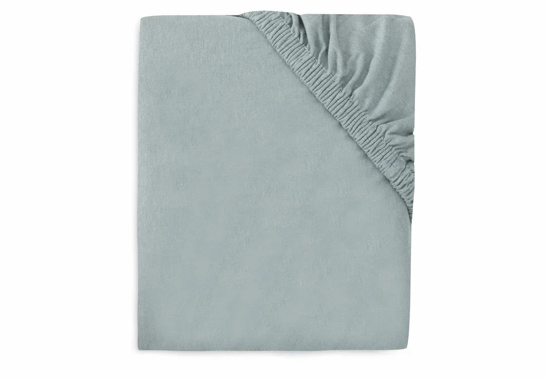 Drap-housse Jersey 60x120cm sea green - JOLLEIN 511-507-68043 8717329387171