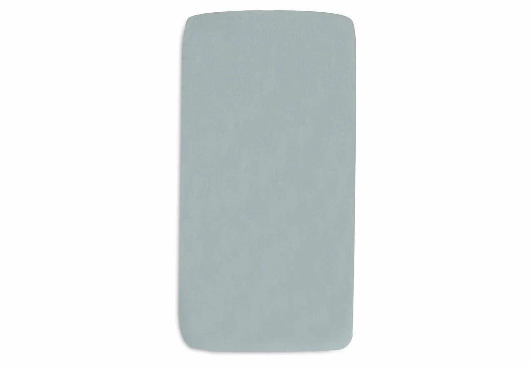 Drap-housse Jersey 60x120cm sea green - JOLLEIN 511-507-68043 8717329387171
