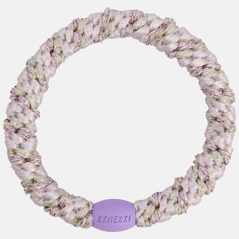 Élastique cheveux KKNEKKI Mix Lavender Ballet Pink Glitter