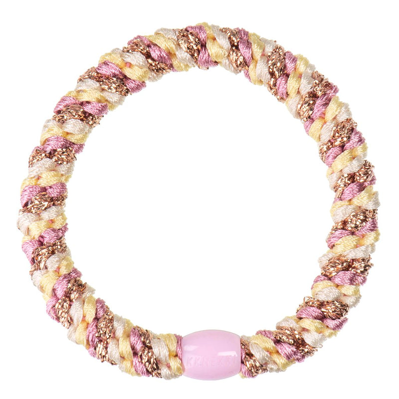 Élastique Mix OldPink yellow glitter - KKNEKKI 5265 7072684052654