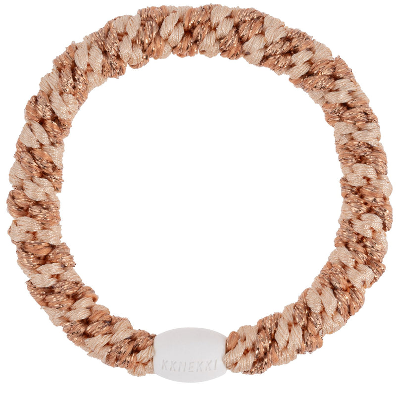Élastique Rosegold glitter powder stripe - KKNEKKI 5761 7072684057611
