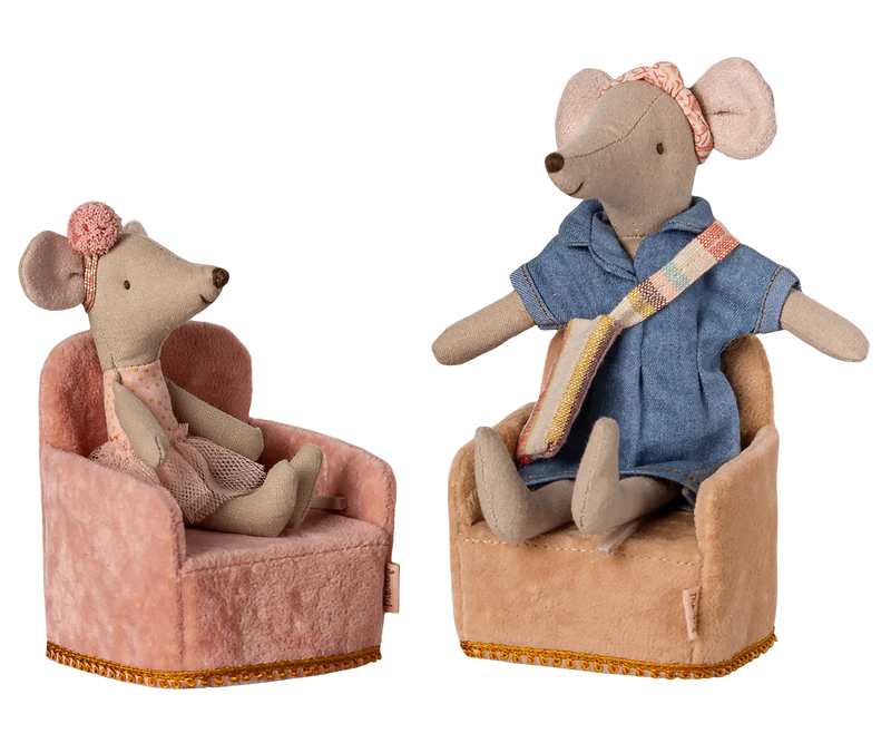 Fauteuil souris poudre - MAILEG 11-5401-02
