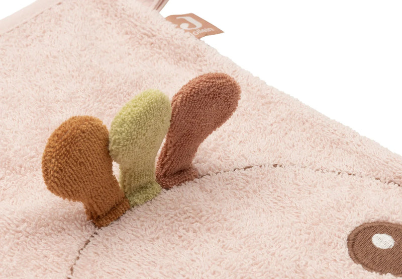 Gant de Toilette Éponge Peacock pavie - Jollein