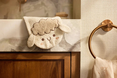 Gant de Toilette Éponge Sheep sonny - Jollein