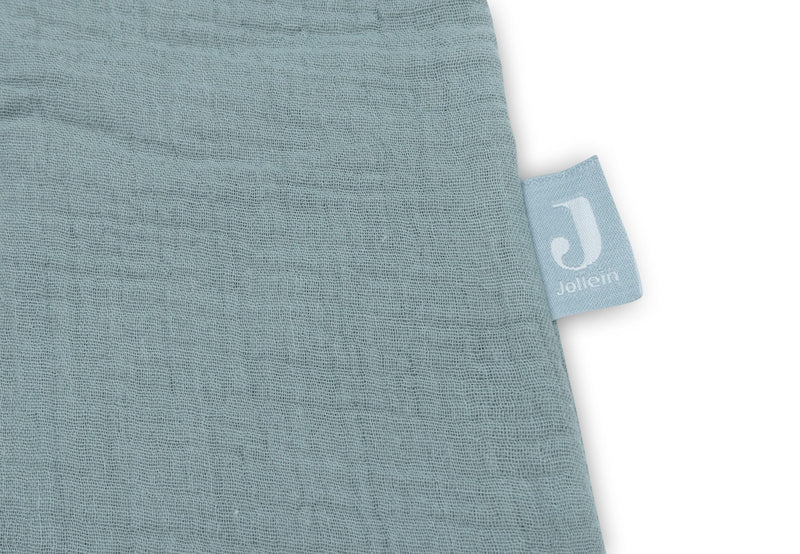 Gigoteuse Gaze de Coton 90cm Sea Green - JOLLEIN 048-516-68043 8717329392793