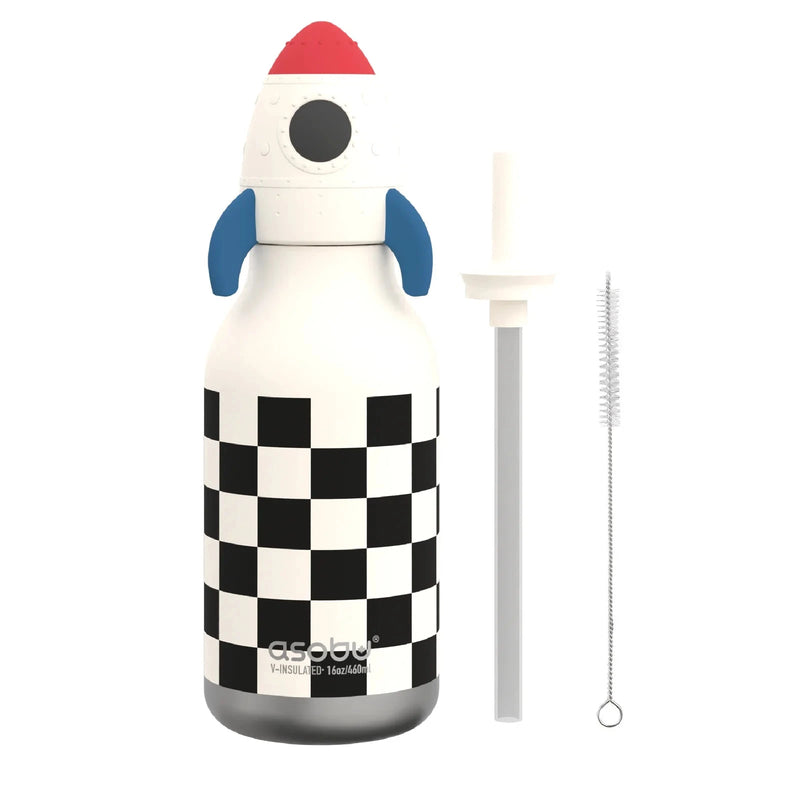 Gourde isotherme fusée rocket Bestie Bottle - ASOBU SBV44 ROCKET 842591056093