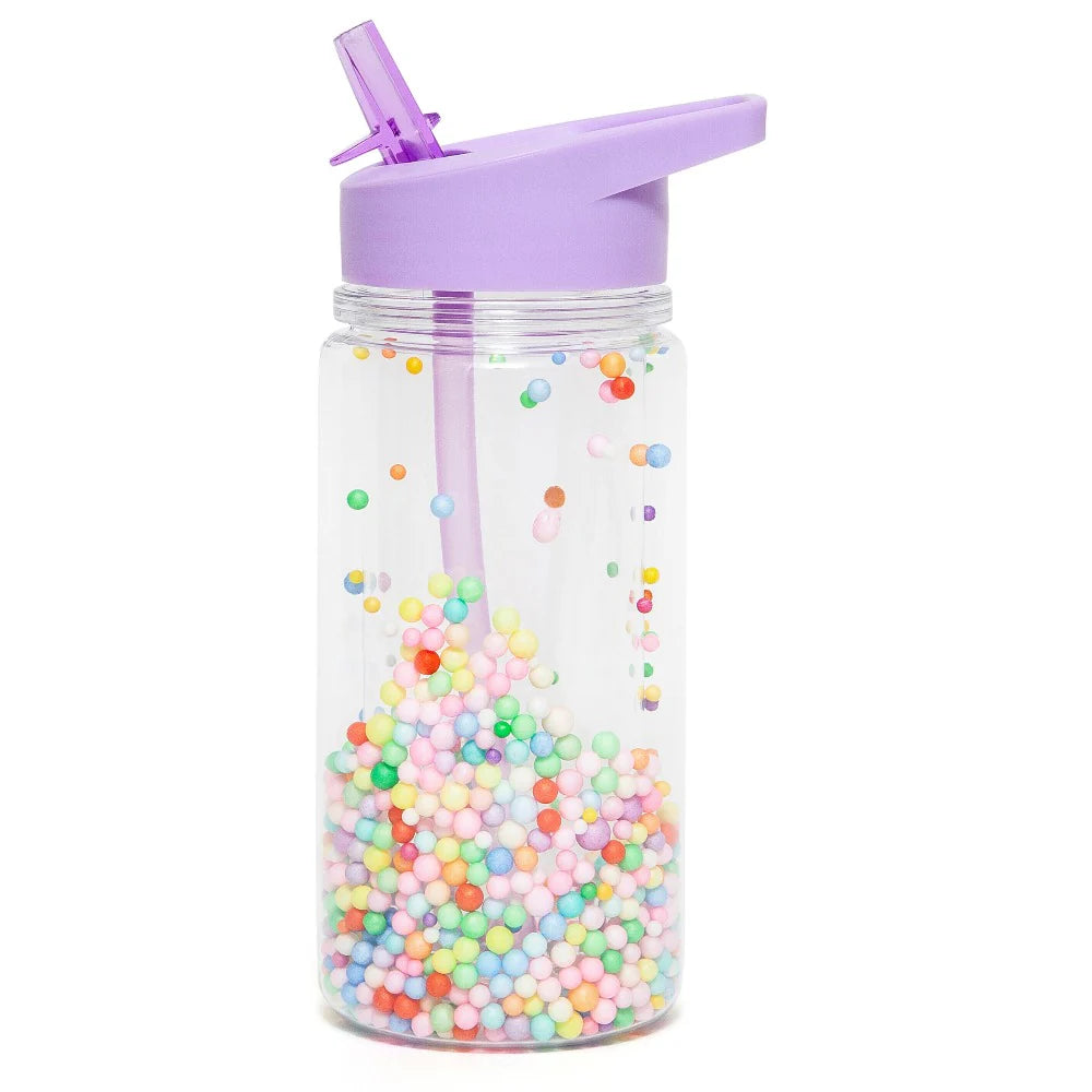 gourde macaron billes lilac - PETIT MONKEY DB28 8719244225149