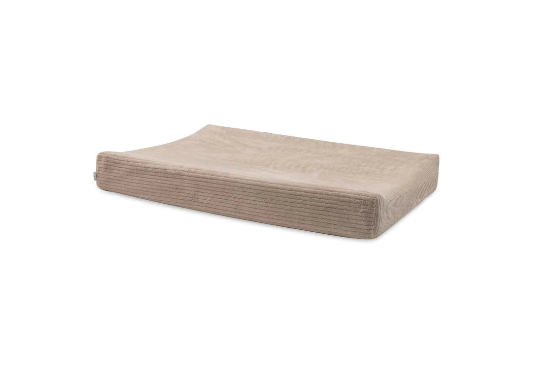 Housse matelas à Langer 50x70cm Cloudy Rib Milky Coffee- Jollein 022-503-68118 8717329400887