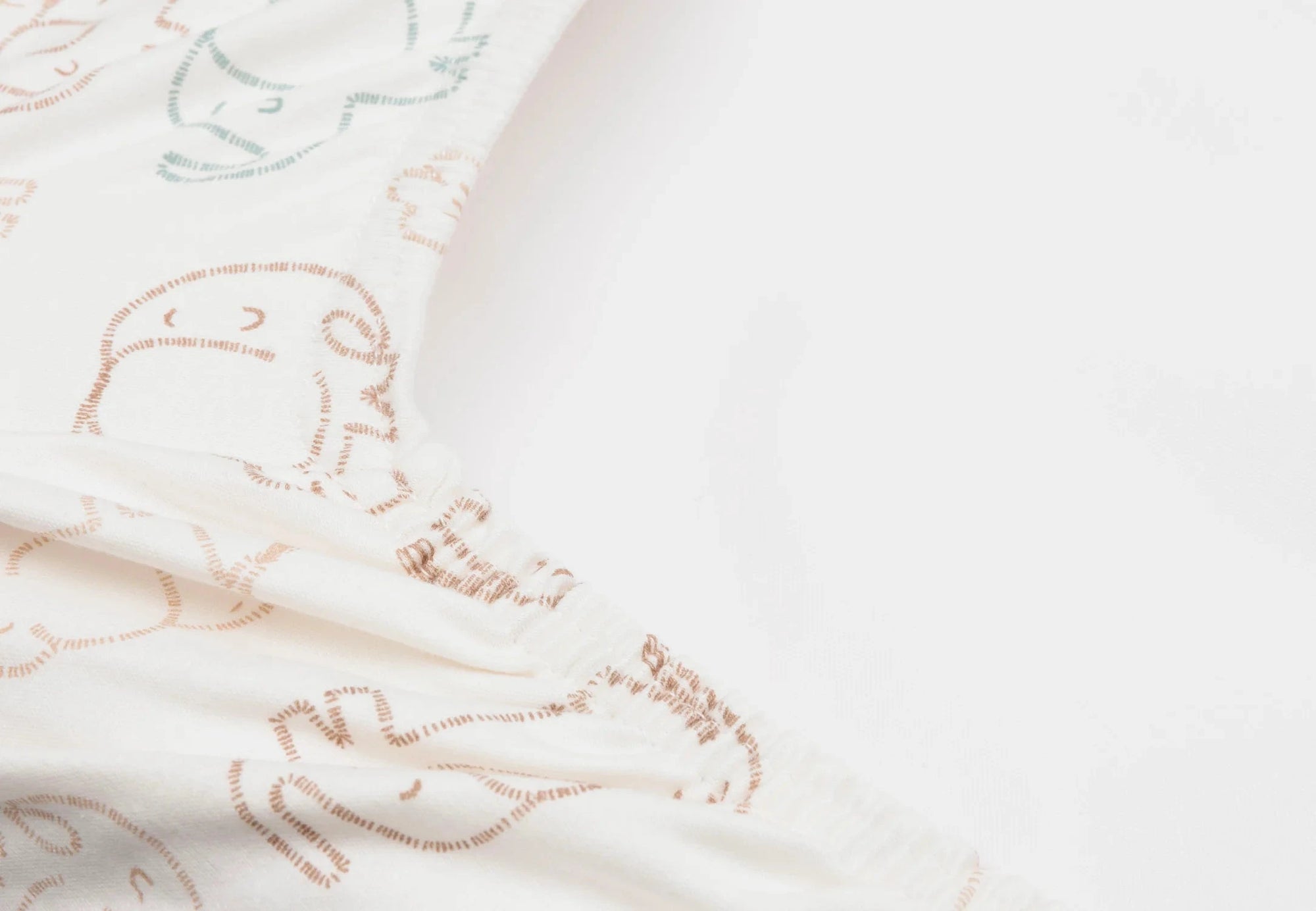 Housse matelas à langer Jersey 50x70cm Elephant Tales - Jollein 022-503-68110 8717329399488