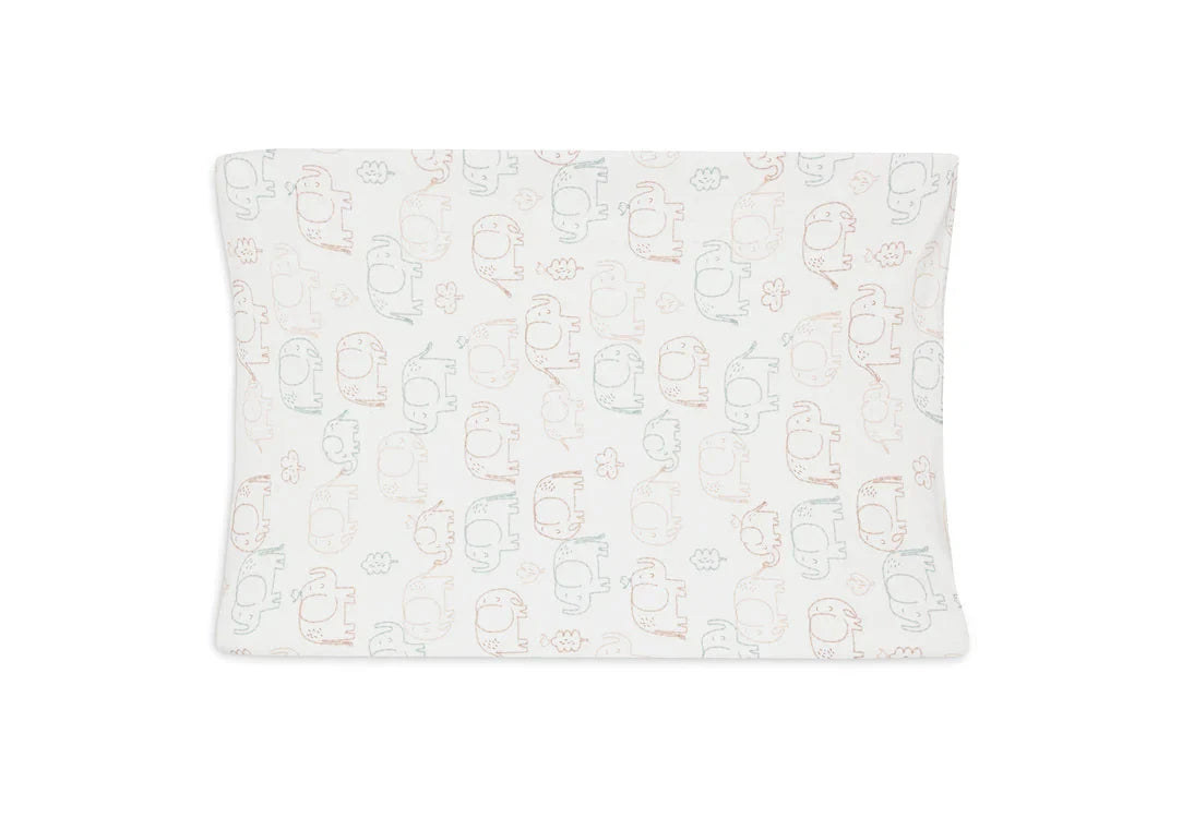 Housse matelas à langer Jersey 50x70cm Elephant Tales - Jollein 022-503-68110 8717329399488