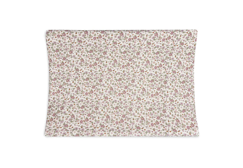 Housse matelas à langer jersey 50x70cm retro flowers - JOLLEIN 022-503-67045 8717329376205