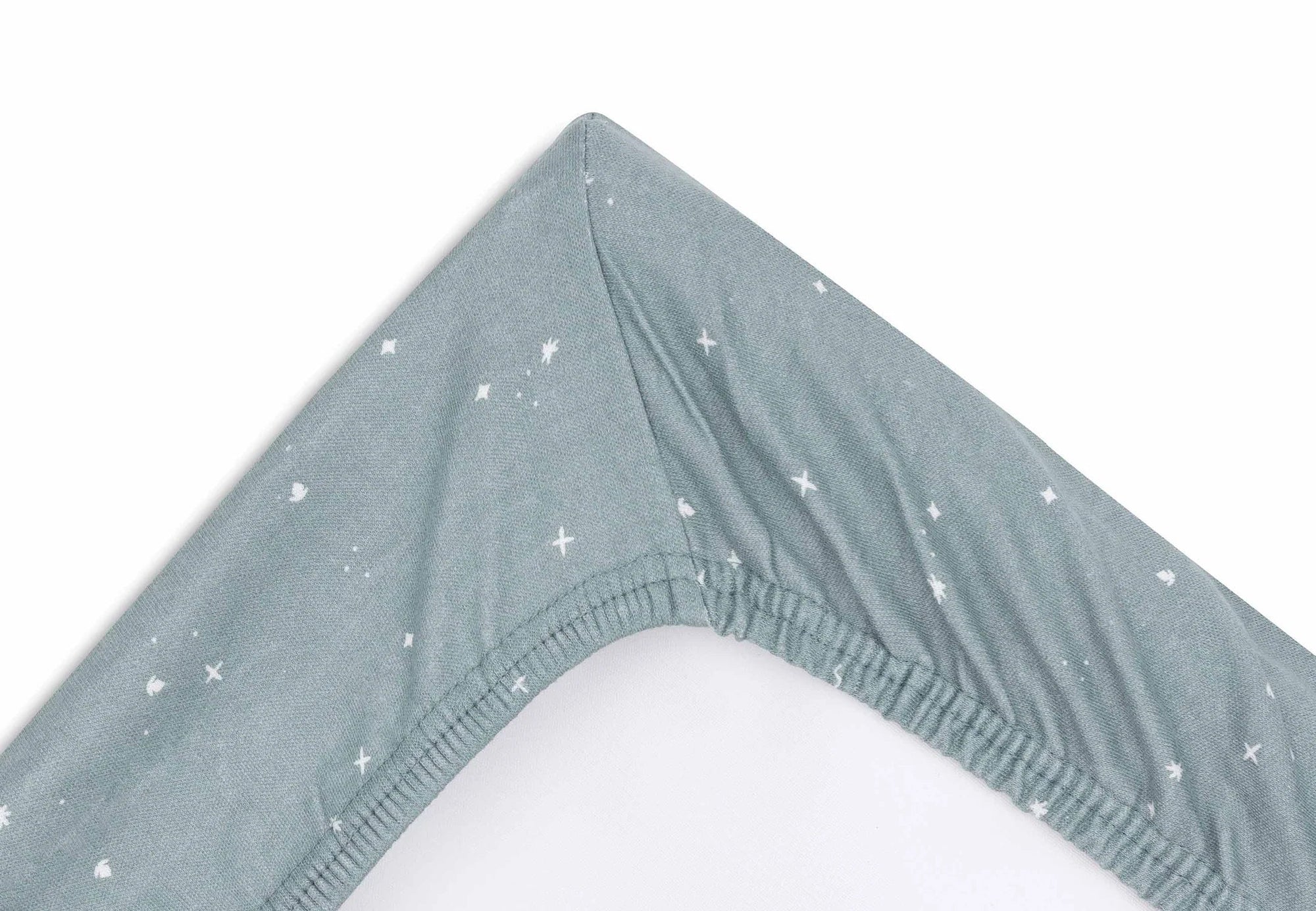 Housse matelas à langer Jersey Twinkling Sea Green - JOLLEIN 022-503-67102 8717329388253