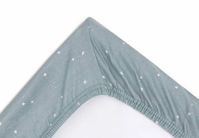 Housse matelas à langer Jersey Twinkling Sea Green - JOLLEIN 022-503-67102 8717329388253