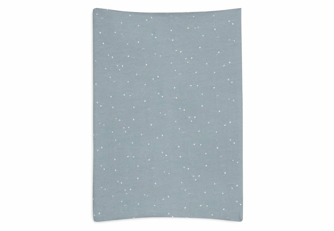 Housse matelas à langer Jersey Twinkling Sea Green - JOLLEIN 022-503-67102 8717329388253