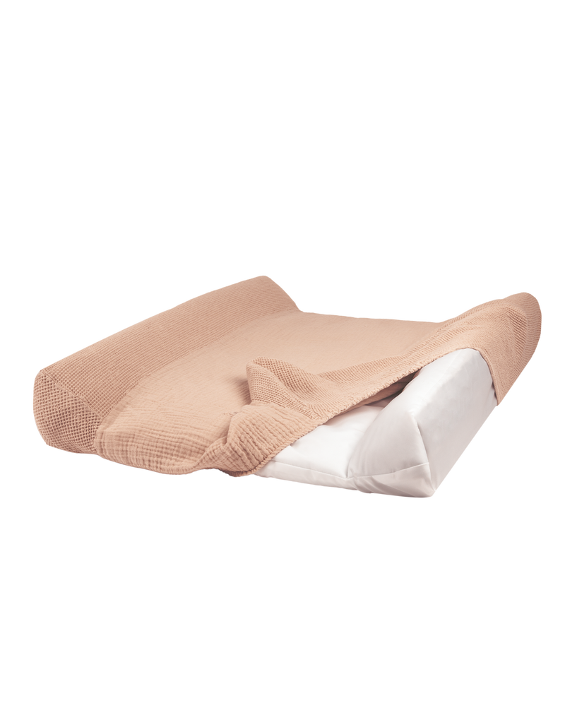 Housse matelas à langer Wabi-Sabi Powder pink - NOBODINOZ 8435574932754 8435574932754