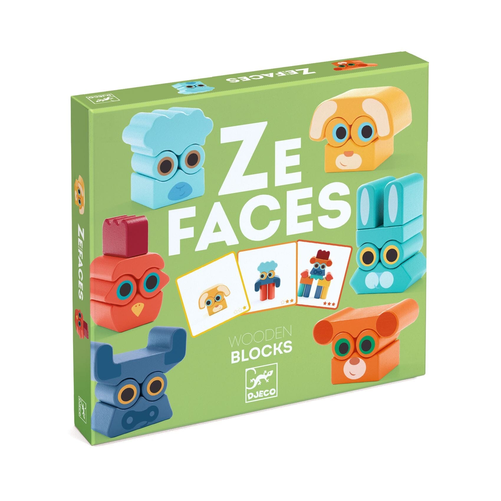 jeu construction Ze Faces - DJECO