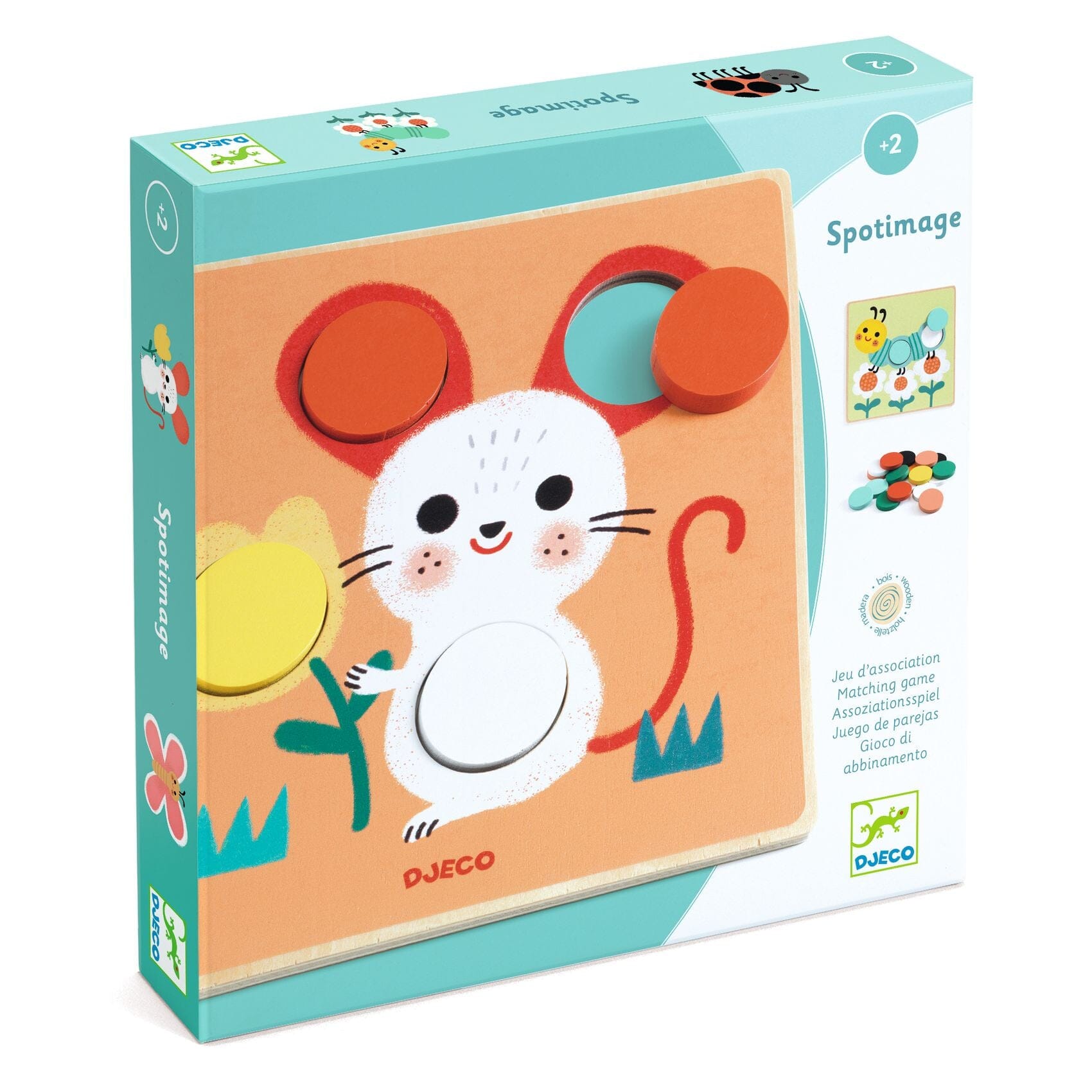 jeu educatif bois Spotimage - DJECO DJ01617 3070900016170