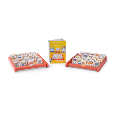 Jeu qui es tu? en bois les Loufoques- Moulin Roty 683363