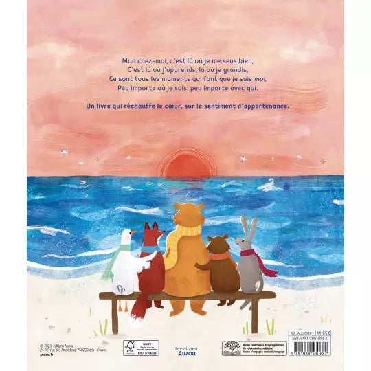 là où bat mon coeur AUZOU 9791039530682