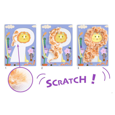 LAINE & SCRATCH TOUT POILUS ! - DJECO DJ09128 3070900091283