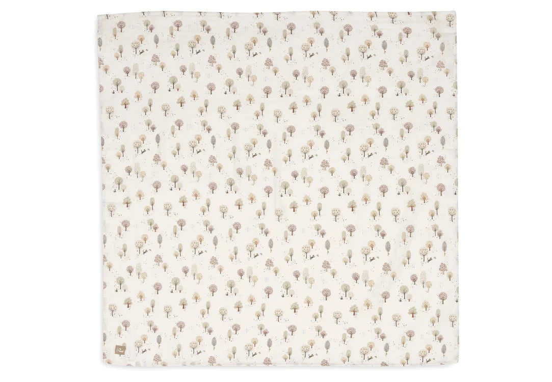 Lange gaze de Coton Large 115x115cm Tiny Park (2pack) - JOLLEIN 535-852-68102 8717329400719