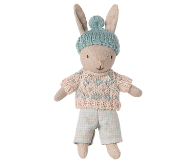 Lapin Hiver Micro sable menthe - MAILEG 16-5021-00 5707304147701