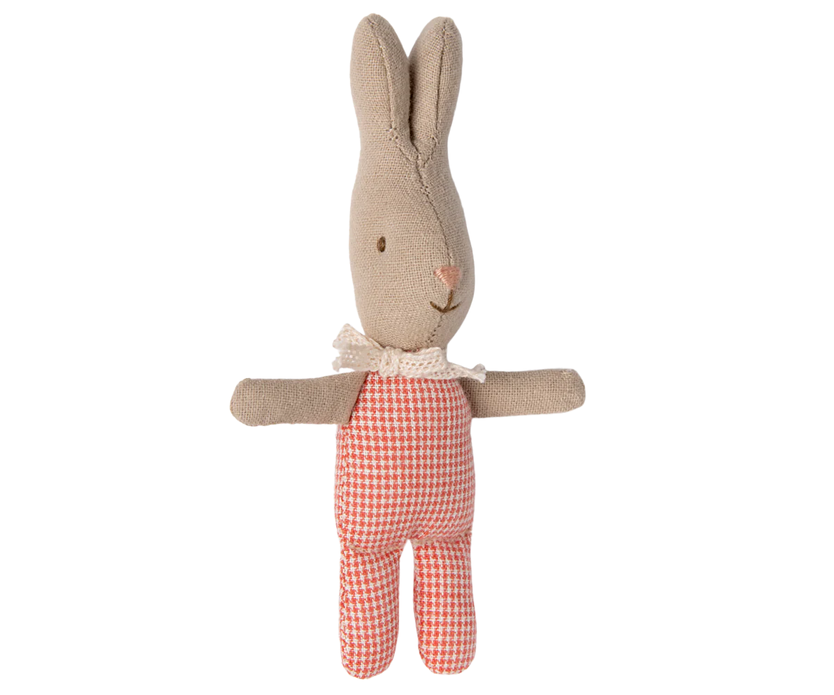 Lapin My vichy rouge - MAILEG 16-4000-05 5707304133353