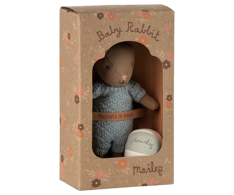 Lapin set Micro marron bleu - MAILEG 16-5034-00 5707304149941