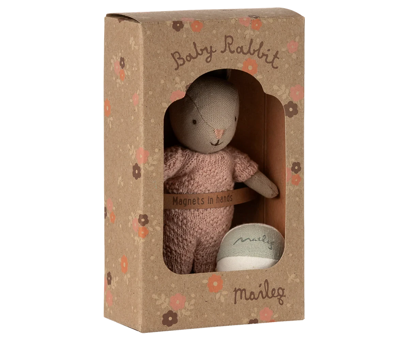 Lapin set Micro sable rose - MAILEG 16-5033-00 5707304149934