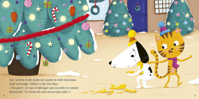 Le Noel de moustache - AUZOU AL190085-4 9782733883020