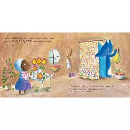 Le restaurant des amis-Petite taupe - AUZOU 9782733895344