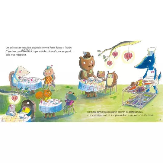 Le restaurant des amis-Petite taupe - AUZOU 9782733895344