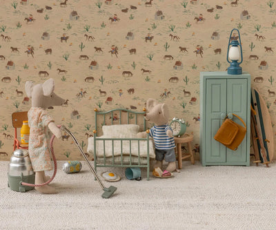 Lit simple vintage, Souris - Menthe - MAILEG 11-5139-00 5707304148302